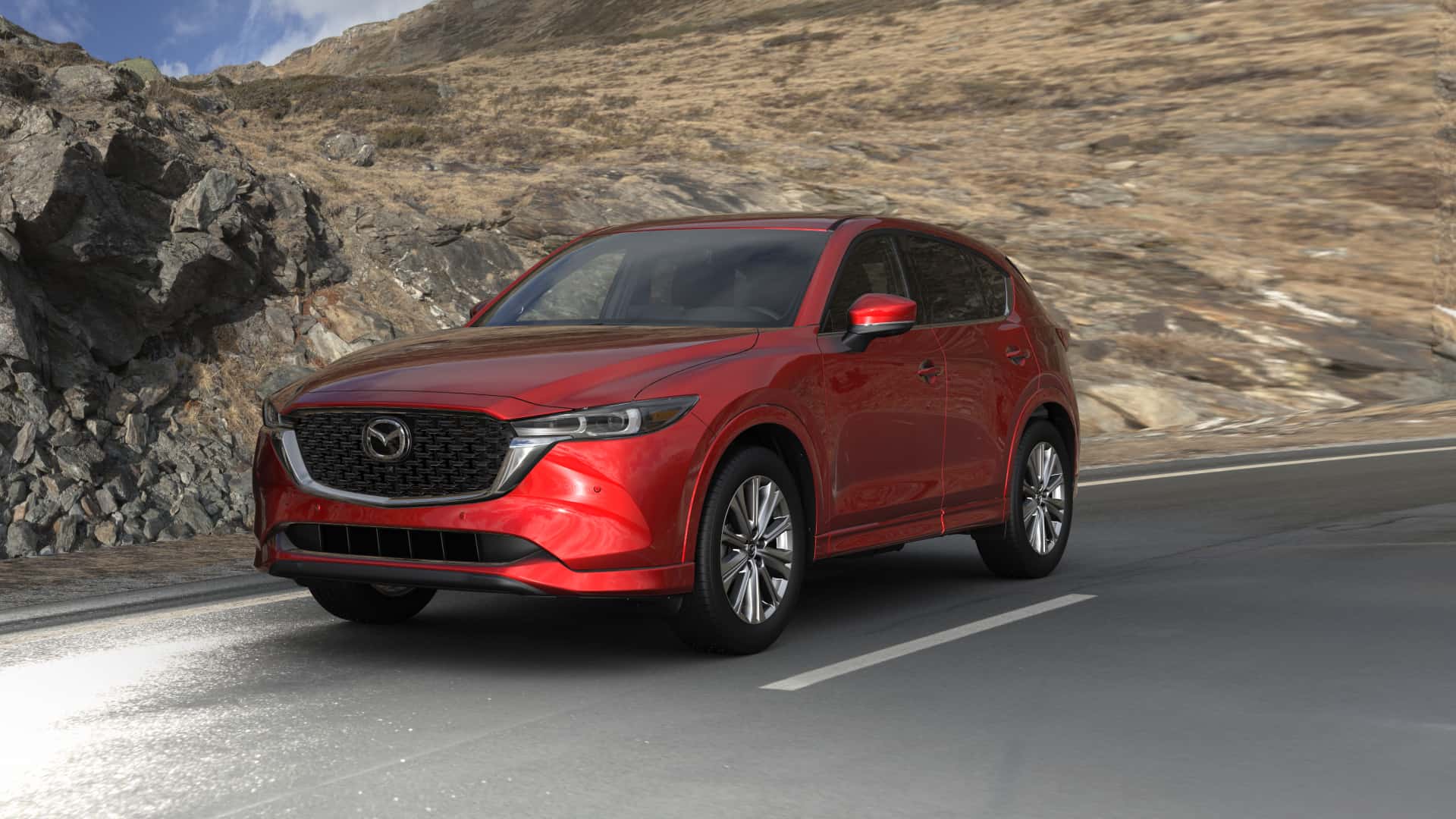 2023 Mazda CX-5 2.5 Turbo Signature Soul Red Crystal Metallic | Marin Mazda in San Rafael CA