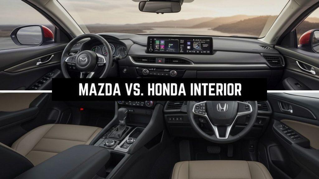 Mazda Vs. Honda Interior