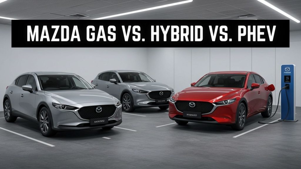 Mazda Gas vs. Mazda Hybrid vs. Mazda PHEV
