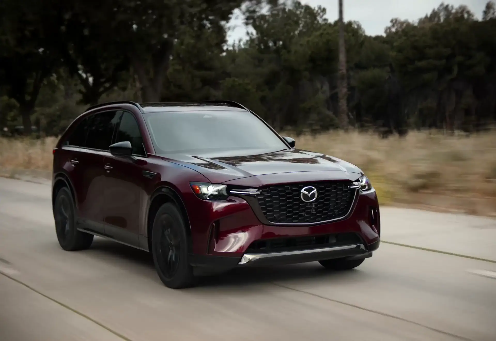 2027 Mazda CX-90 driving | Marin Mazda in San Rafael CA