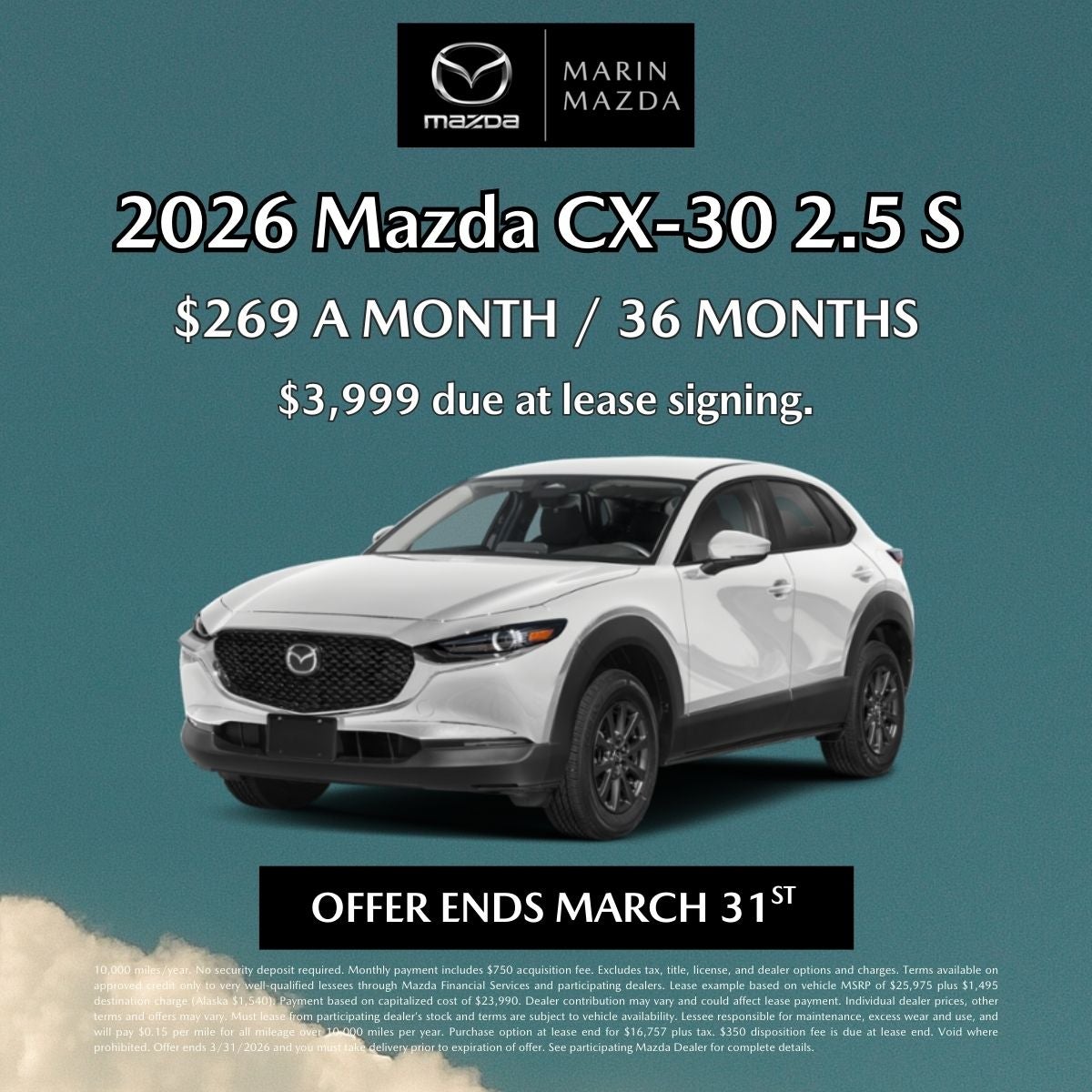 2026 Mazda CX-30 2.5 S