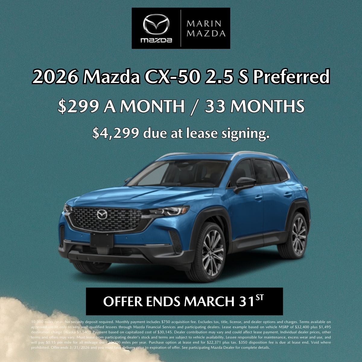 2026 Mazda CX-50 2.5 S Preferred