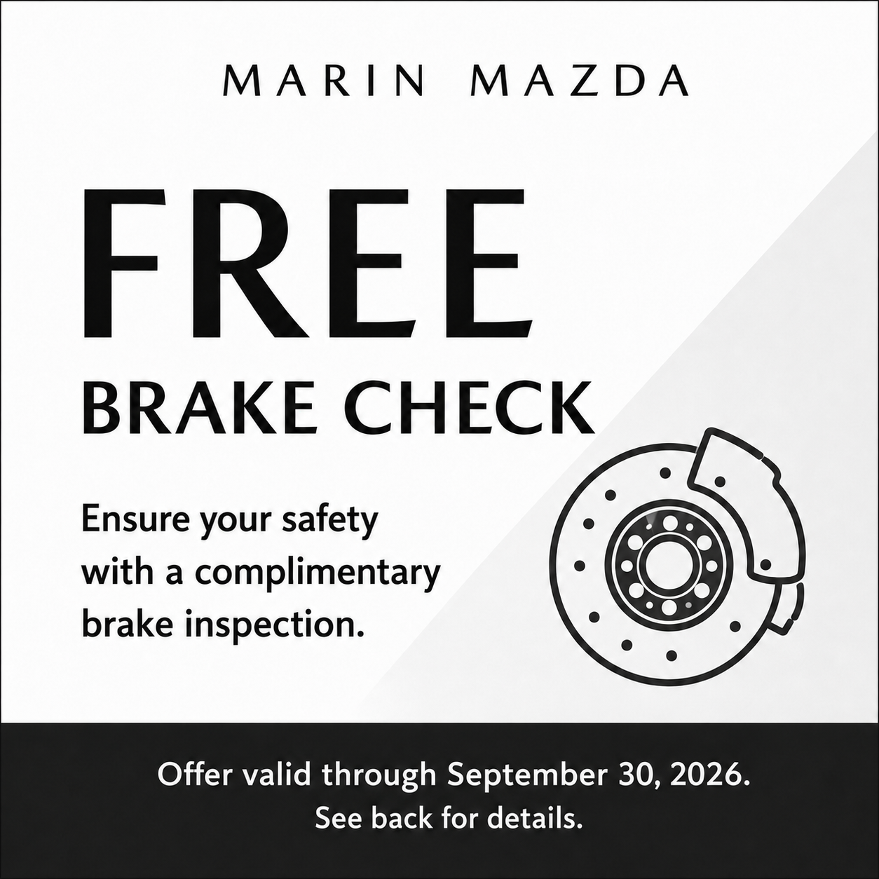 Free Brake Check