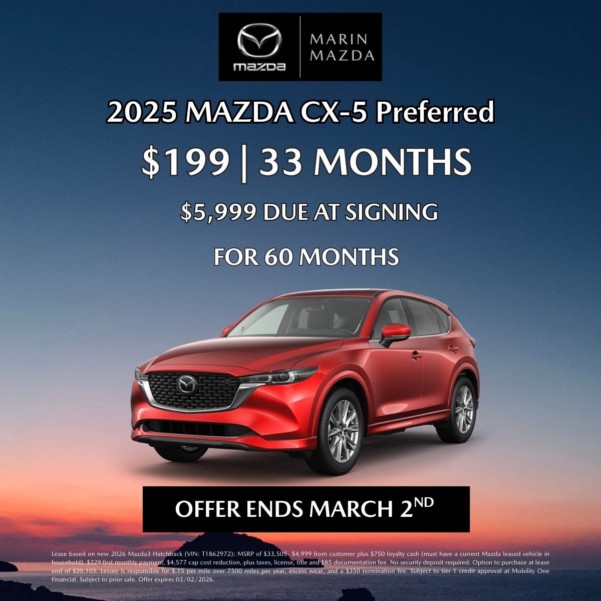 2025 MAZDA CX-5 Preferred