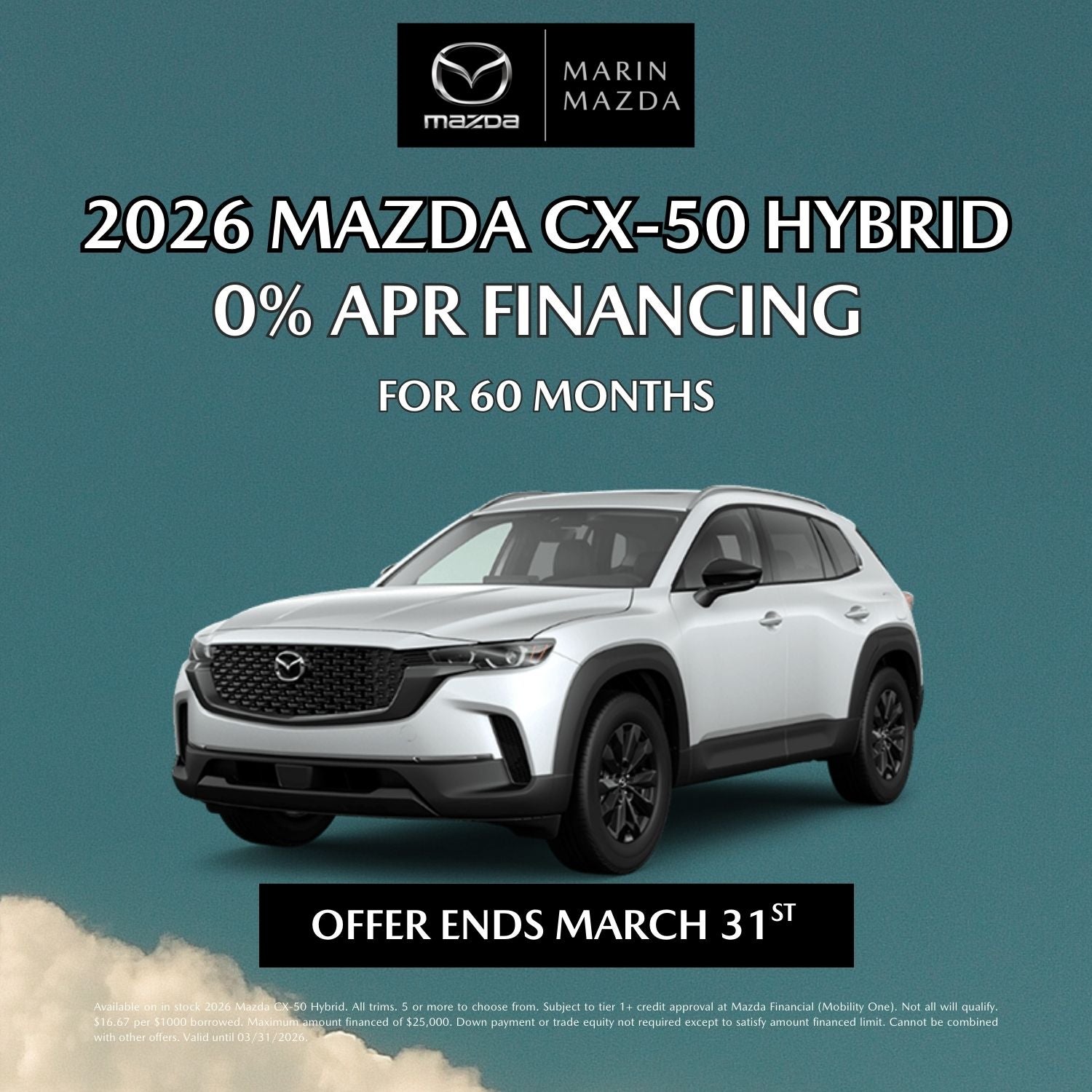 2026 MAZDA CX-50 HYBRID