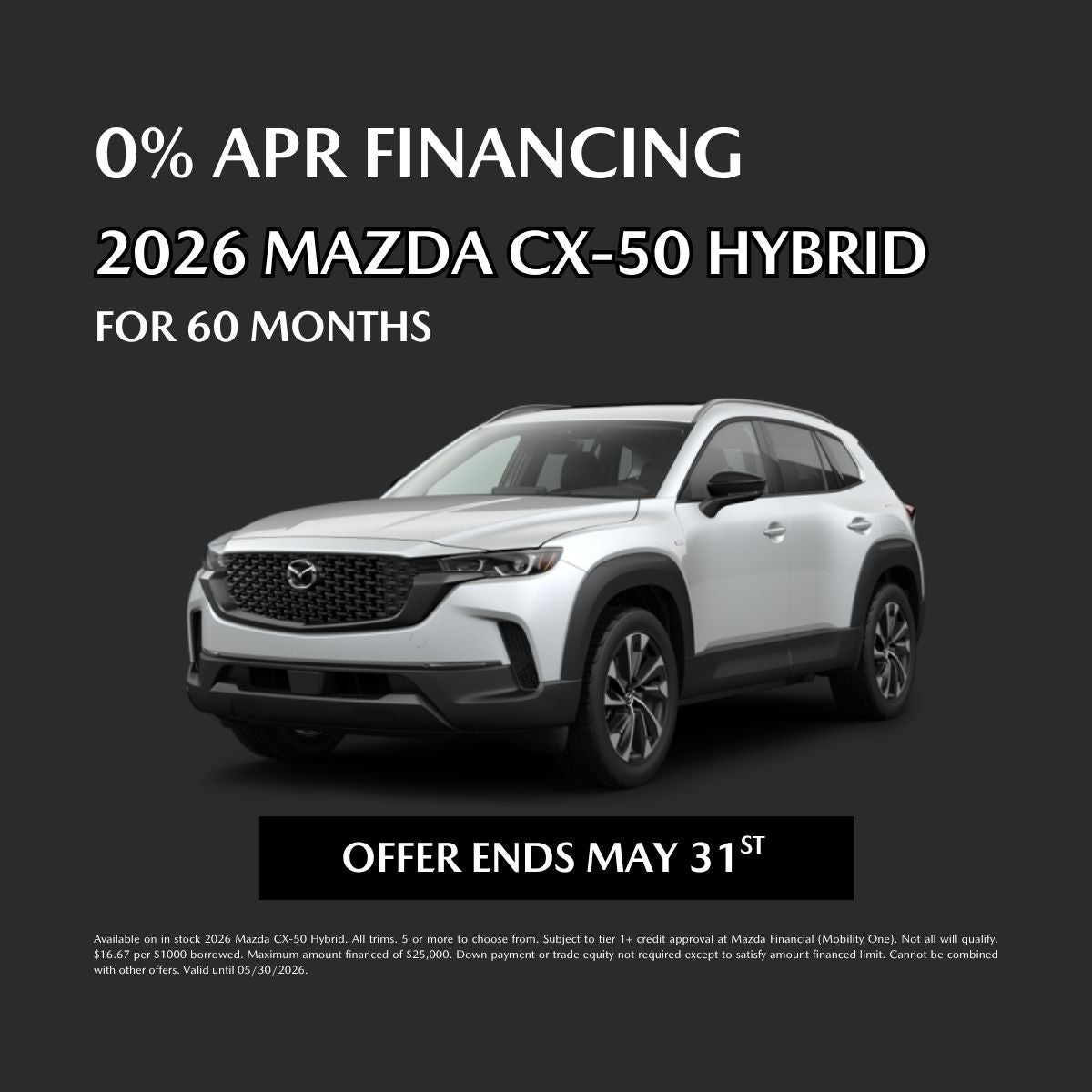 2026 MAZDA CX-50 HYBRID