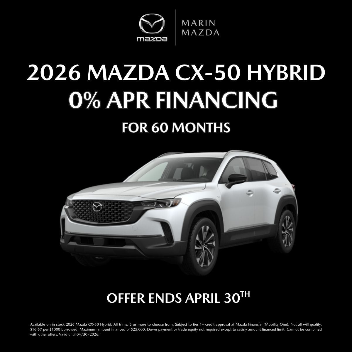 2026 MAZDA CX-50 HYBRID