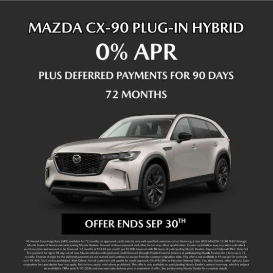2026 Mazda CX-90 Plug-In Hybrid